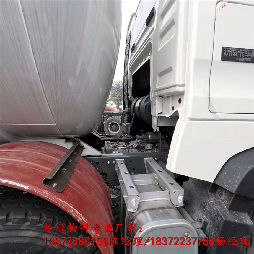国六新规轻量化砂浆车销售价格 粉粒物料车价格